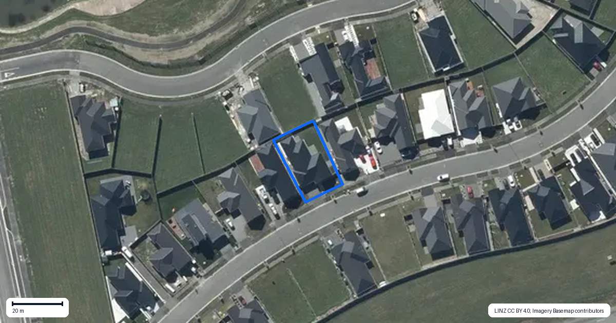 Property context map for 15 Kirirua Avenue, Halswell, Christchurch