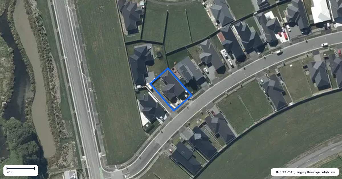 Property context map for 7 Kirirua Avenue, Halswell, Christchurch