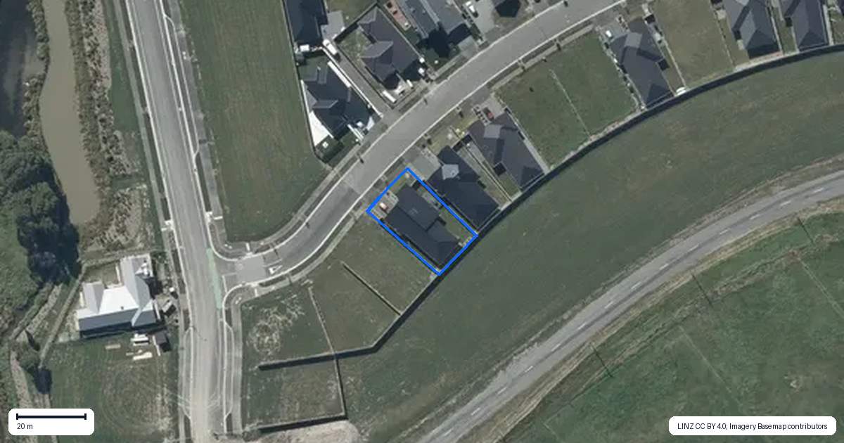 Property context map for 8 Kirirua Avenue, Halswell, Christchurch