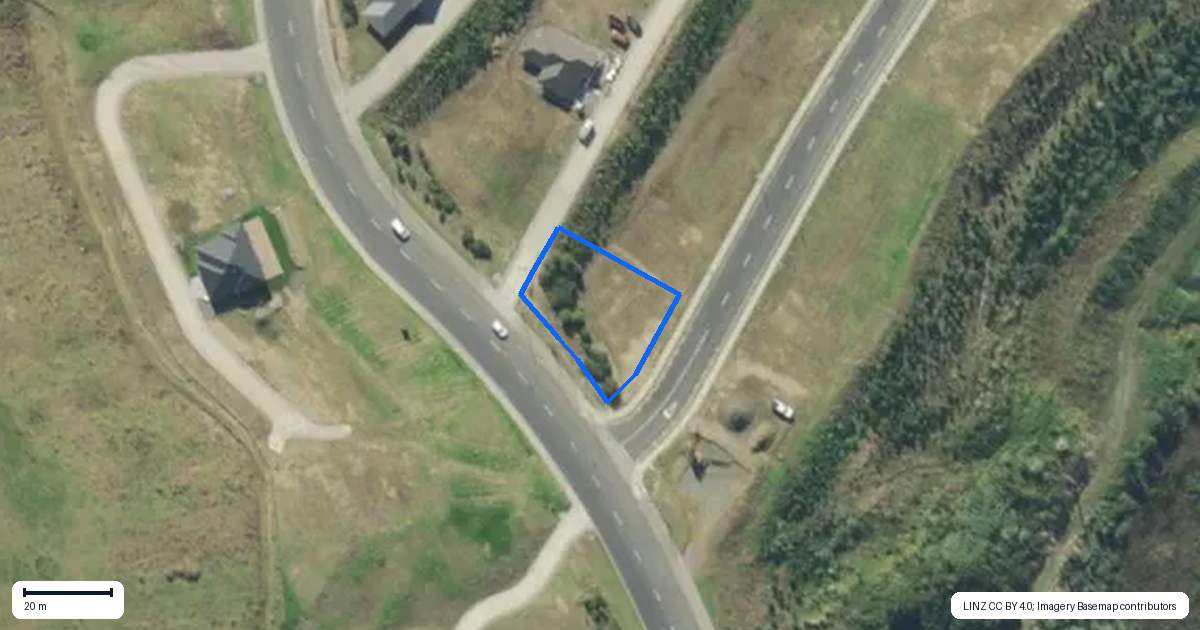 Property context map for 1 Tuna Drive, Port Whangarei, Whangarei