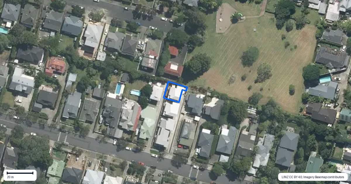 Property context map for 34D Dexter Avenue, Mount Eden, Auckland