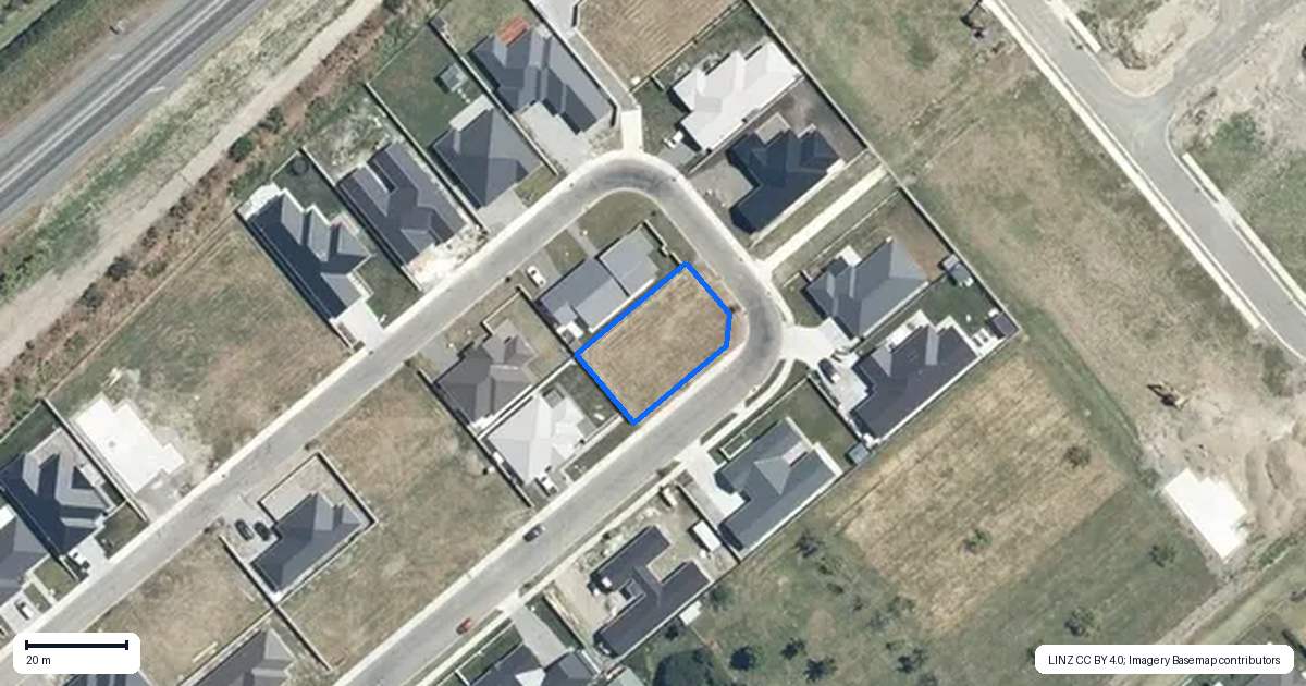 Property context map for 4 Te Ara Matipou, Frimley, Hastings