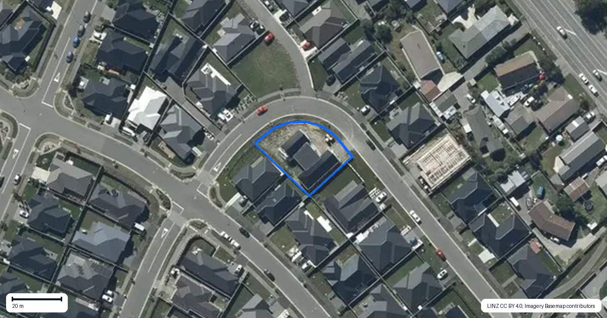Property context map for 6 Wexford Crescent, Halswell, Christchurch