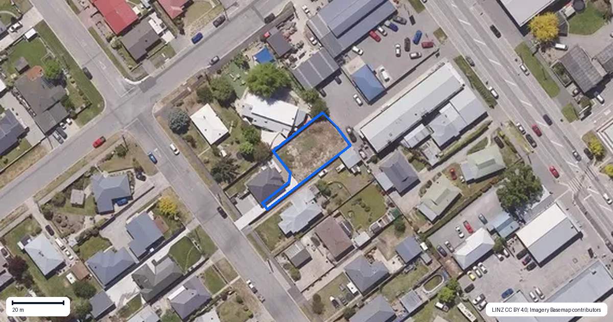 Property context map for 53A Ventry Street, Alexandra