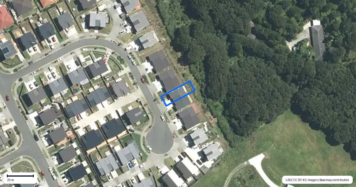 Property context map for 26A Poruru Close, Papakura