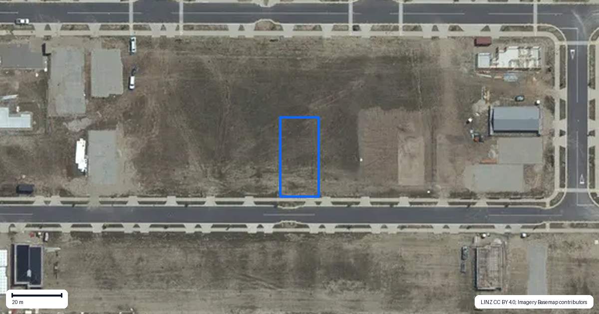 Property context map for 112 Burdon Loop, Lake Hawea