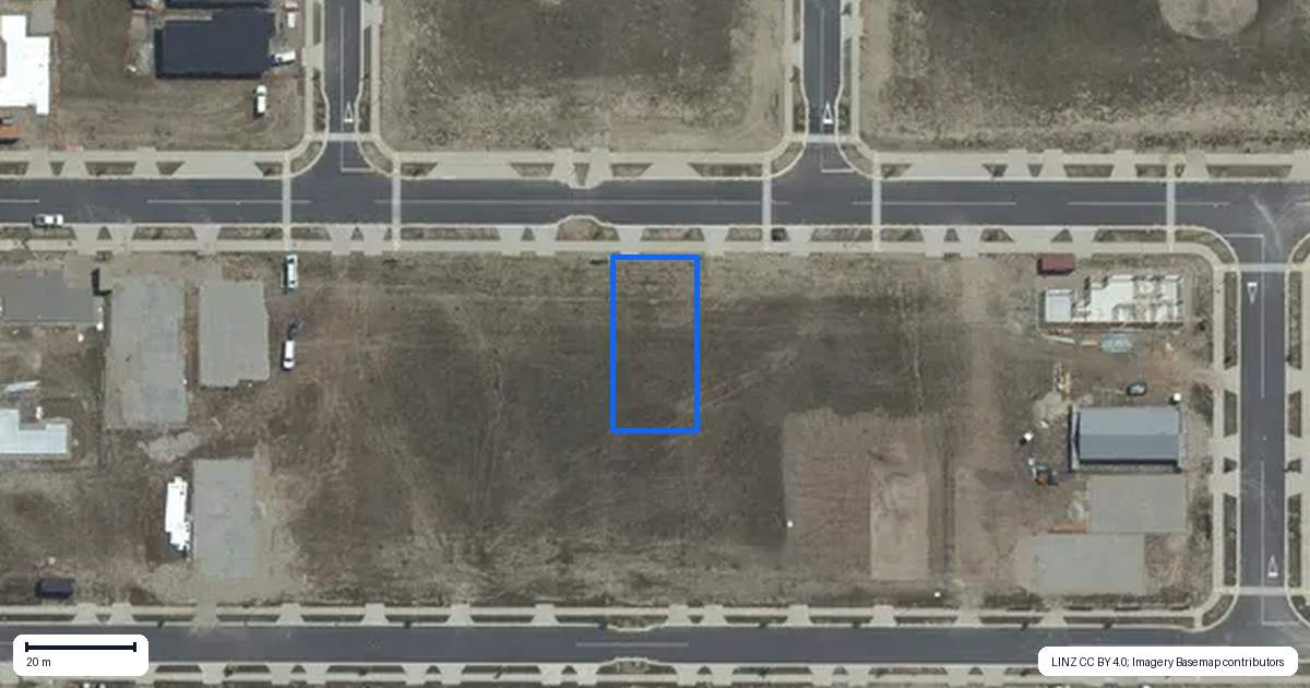 Property context map for 55 Longview Drive, Lake Hawea