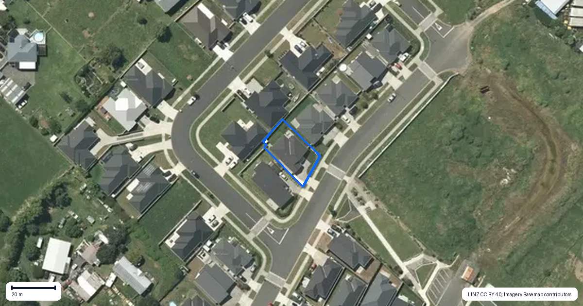 Property context map for 85 Tautoro Road, Ngaruawahia