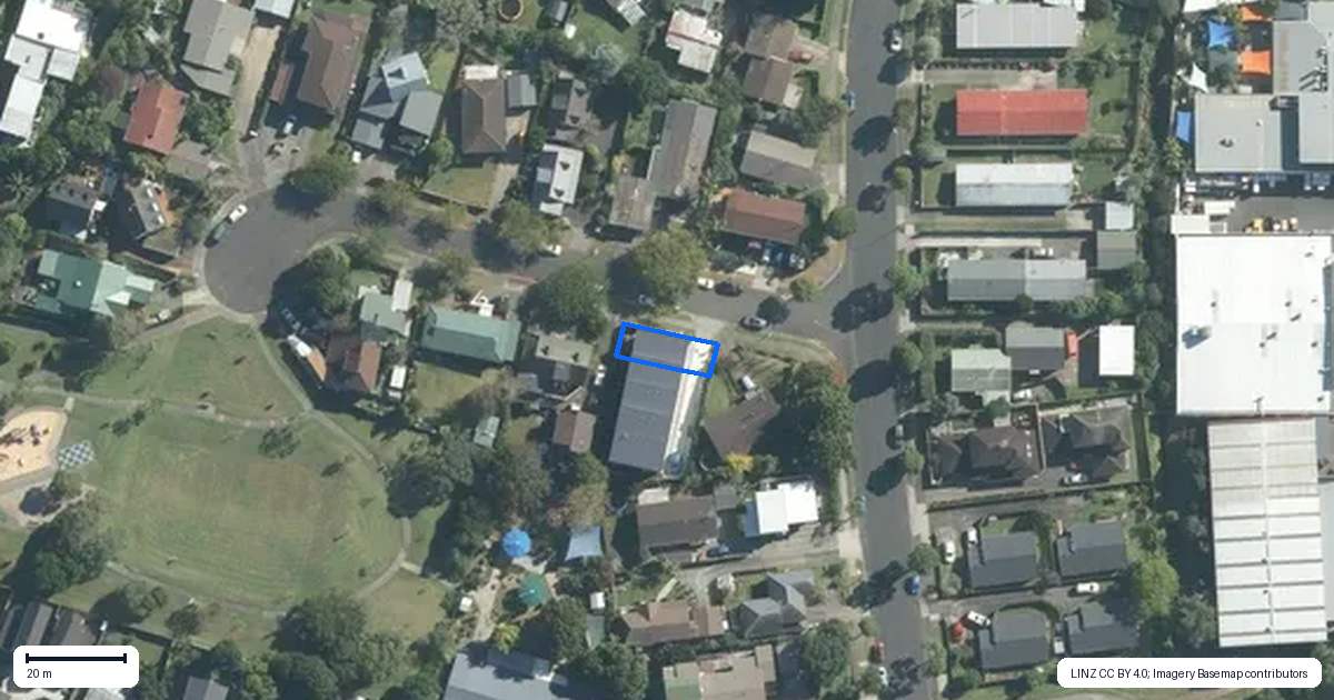 Property context map for 4A John Shaw Drive, St Johns, Auckland