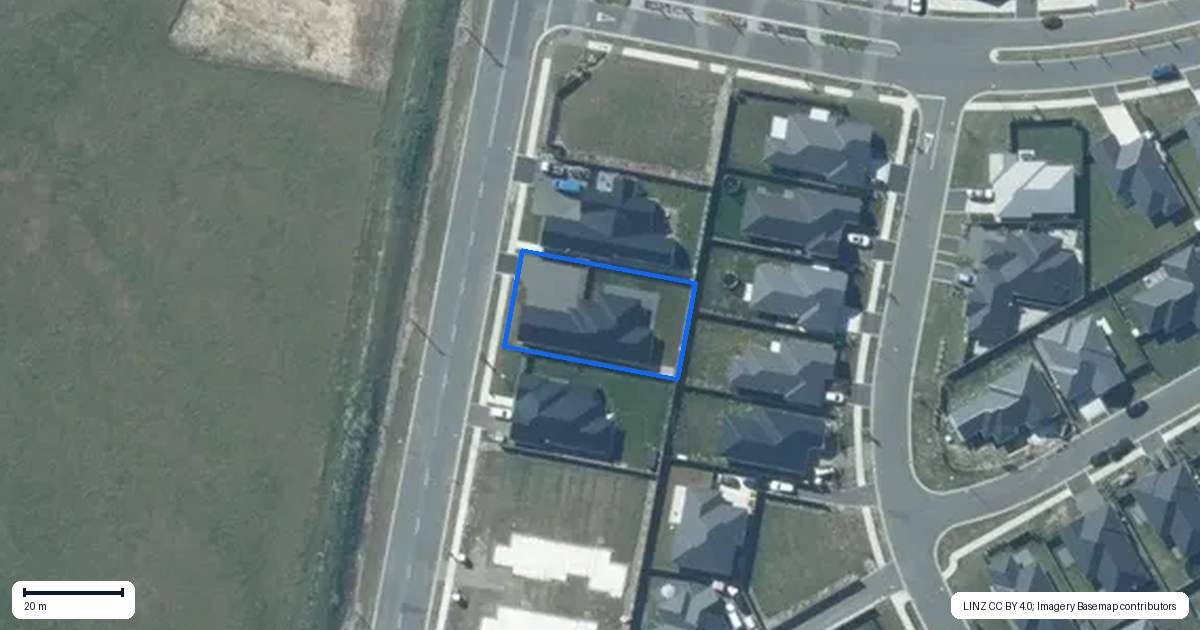 Property context map for 858 Goulds Road, Rolleston