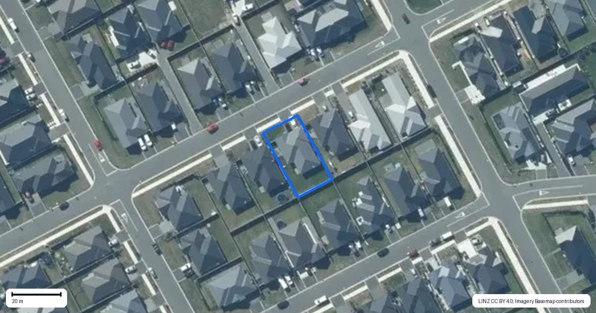 Property context map for 65 Lenborough Drive, Rolleston