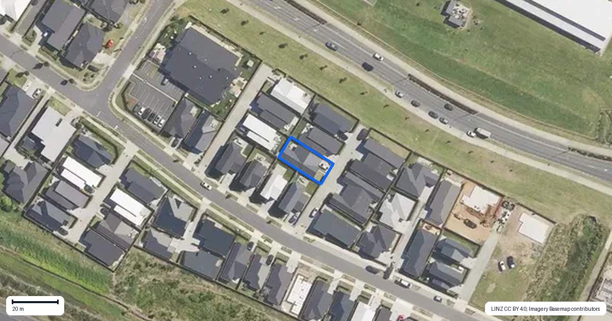 Property context map for 5 Houpara Place, Papamoa