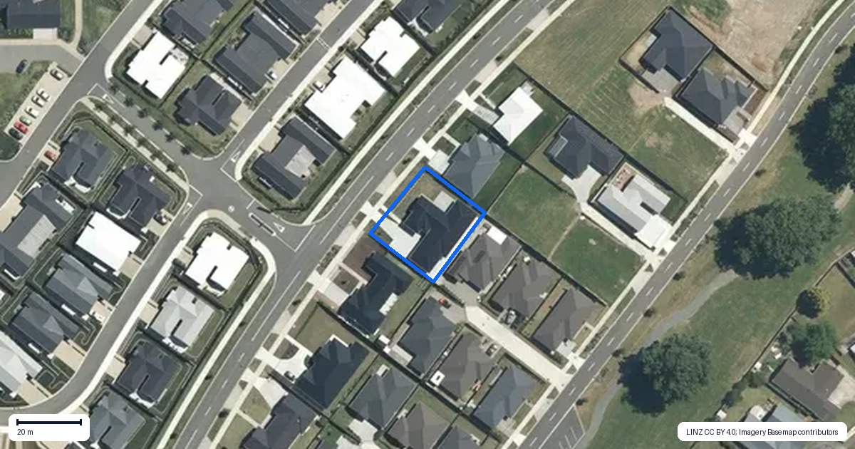Property context map for 129 Fairway Drive, Morrinsville