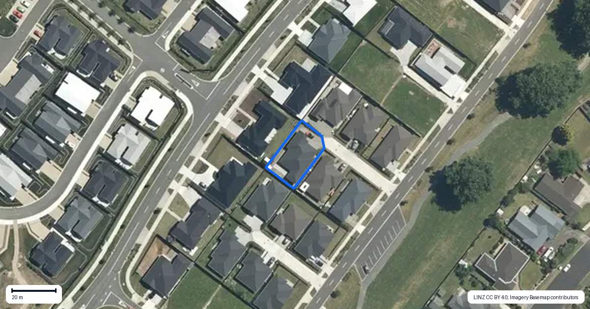Property context map for 89 Cobham Drive, Morrinsville