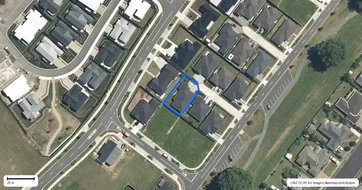Property context map for 77 Cobham Drive, Morrinsville