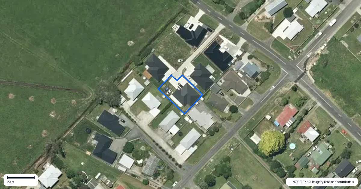 Property context map for 152B Park Road, Horotiu, Hamilton