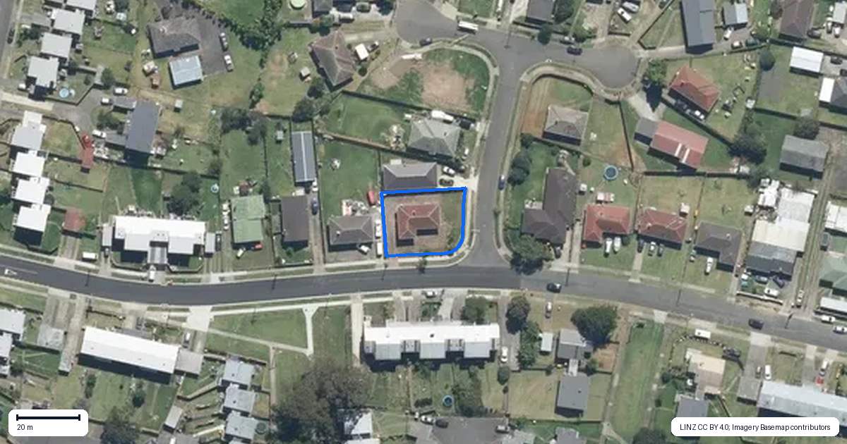 Property context map for 12 Valder Avenue, Otara, Auckland