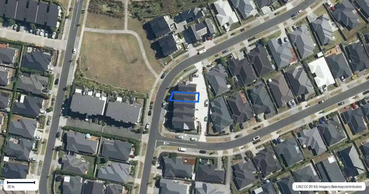 Property context map for 12A Nellie Drive, Kumeu