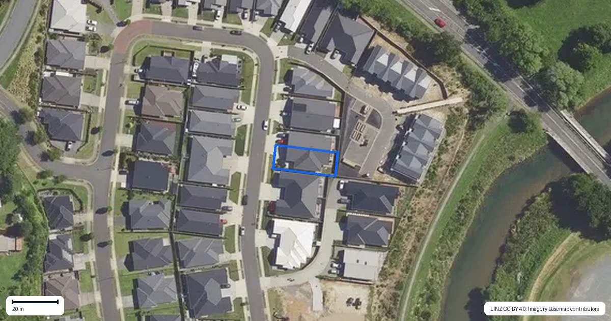 Property context map for 29B Mural Drive, Katikati