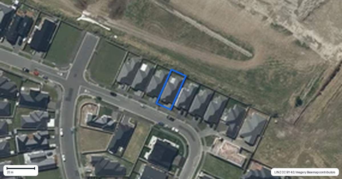 Property context map for 34 Mabel Crescent, Halswell, Christchurch