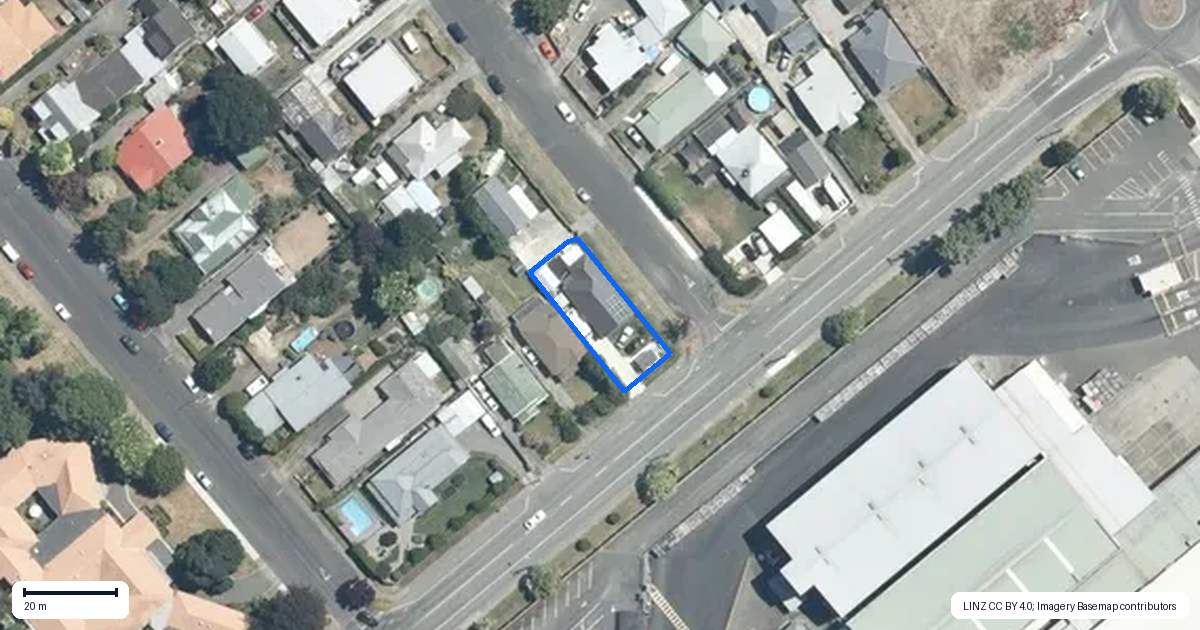 Property context map for 808 Nelson Street North, Mahora, Hastings
