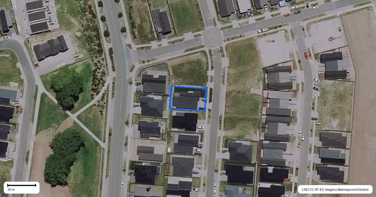 Property context map for 4 Oralee Terrace, Peacocke, Hamilton