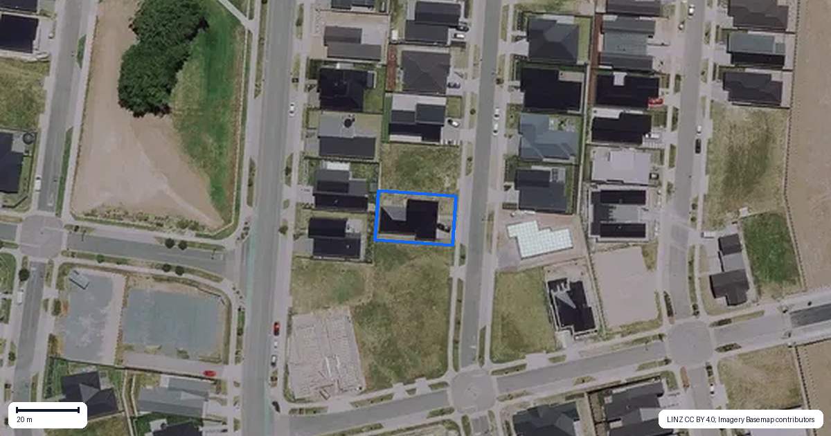 Property context map for 16 Oralee Terrace, Peacocke, Hamilton