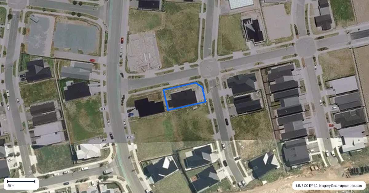 Property context map for 24 Oralee Terrace, Peacocke, Hamilton