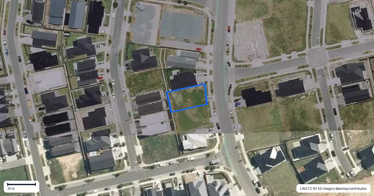 Property context map for 34 Taahunui Rise, Peacocke, Hamilton