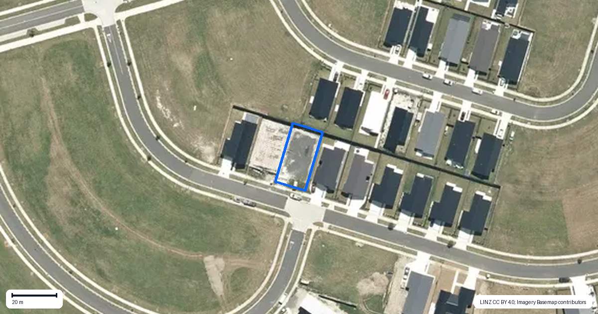 Property context map for 66 Raranga Road, Te Kauwhata