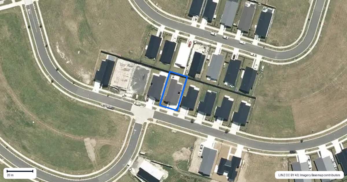 Property context map for 62 Raranga Road, Te Kauwhata