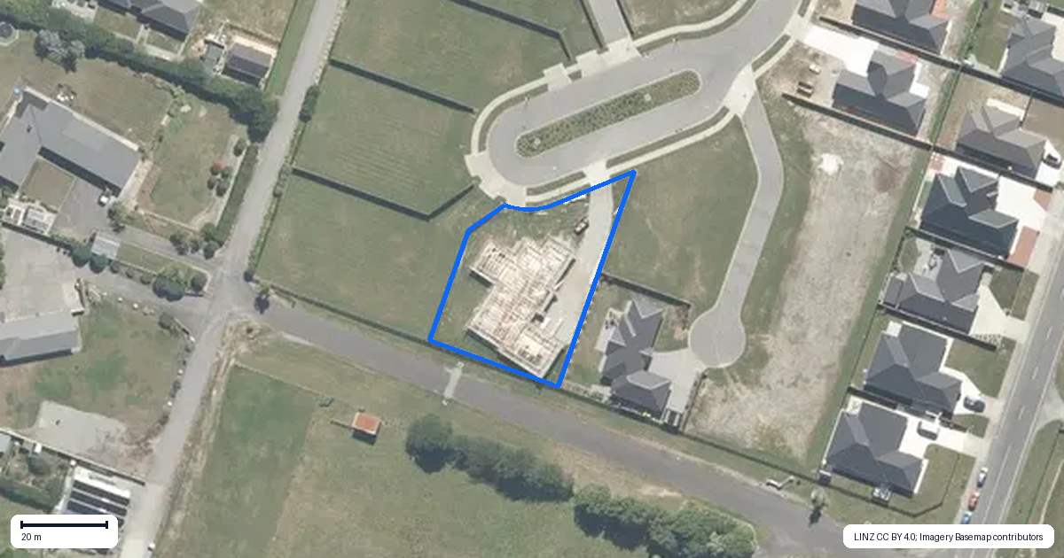 Property context map for 47 Ashley Drive, Paroa, Greymouth