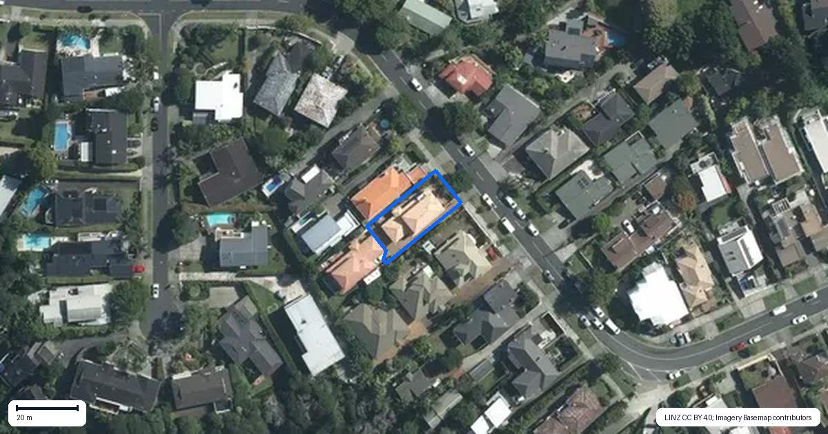 Property context map for 64A Tarawera Terrace, Saint Heliers, Auckland
