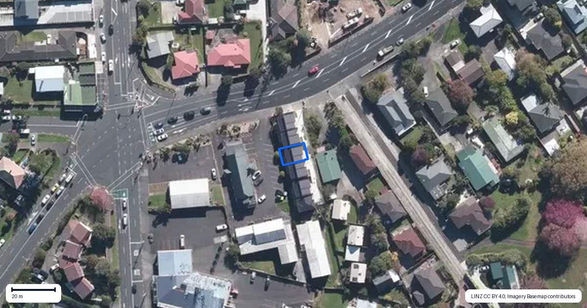 Property context map for 1286C New North Road, Avondale, Auckland