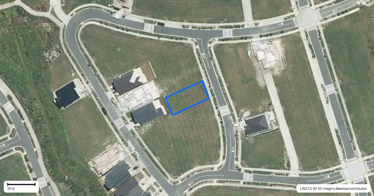 Property context map for 6 Ivy Lane, Rosehill, Papakura