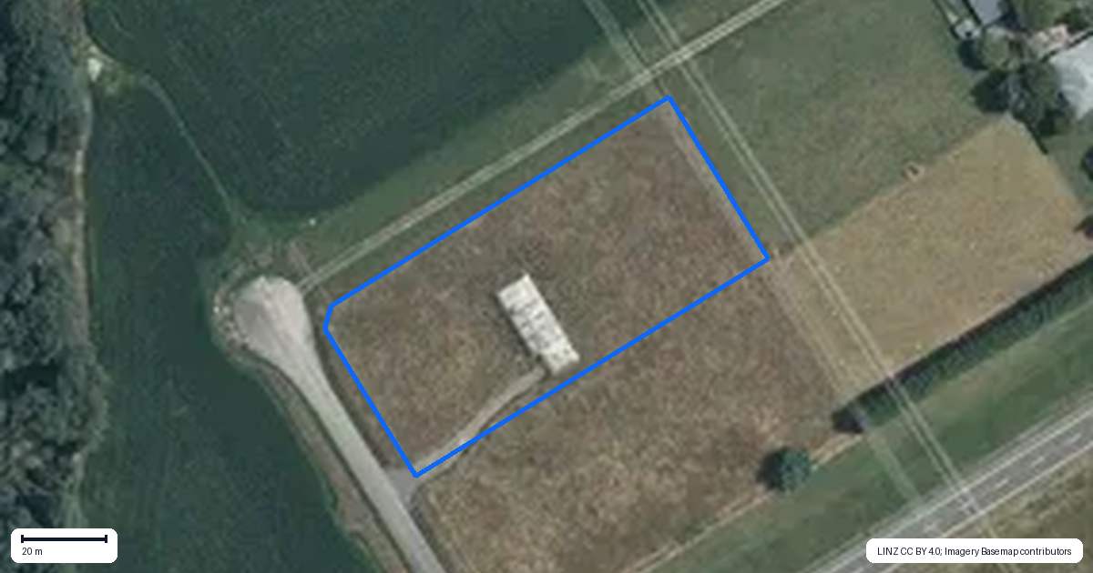 Property context map for 8 Sheddan Road, Feilding