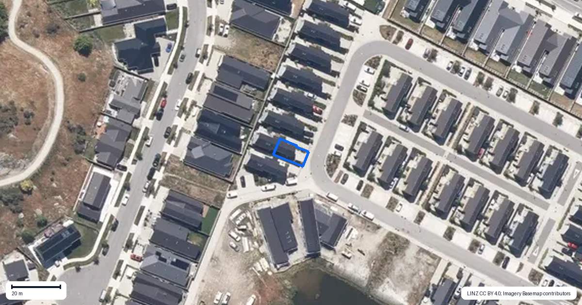 Property context map for 35 Casterway Crescent, Jacks Point, Queenstown