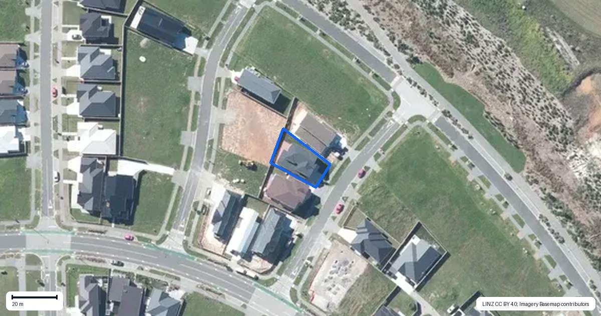 Property context map for 6 Ritetai Street, Clarks Beach