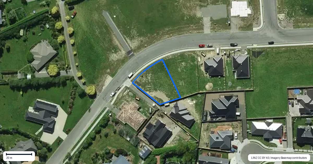 Property context map for 30 Hilton Drive, Amberley