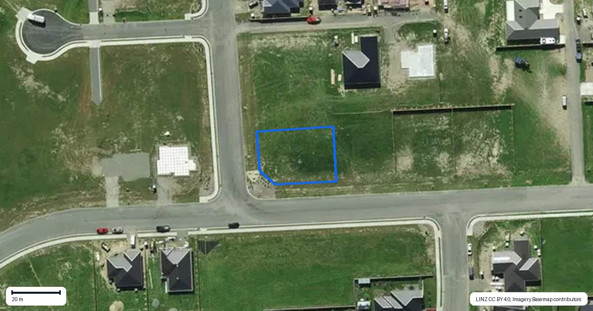 Property context map for 41 Hilton Drive, Amberley