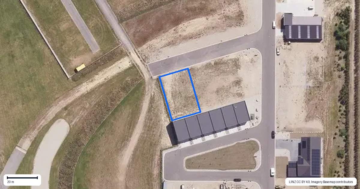 Property context map for 5 Harrys Place, Cromwell