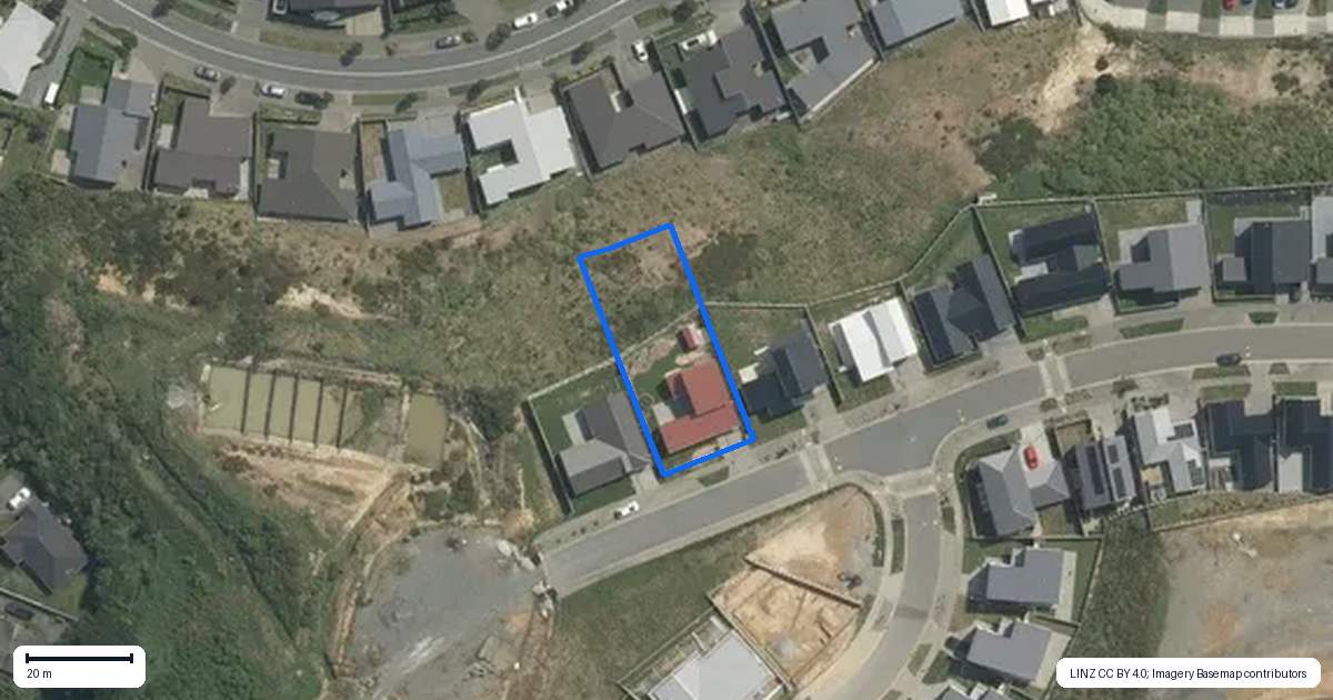 Property context map for 24 Lemonwood Way, Woodridge, Wellington