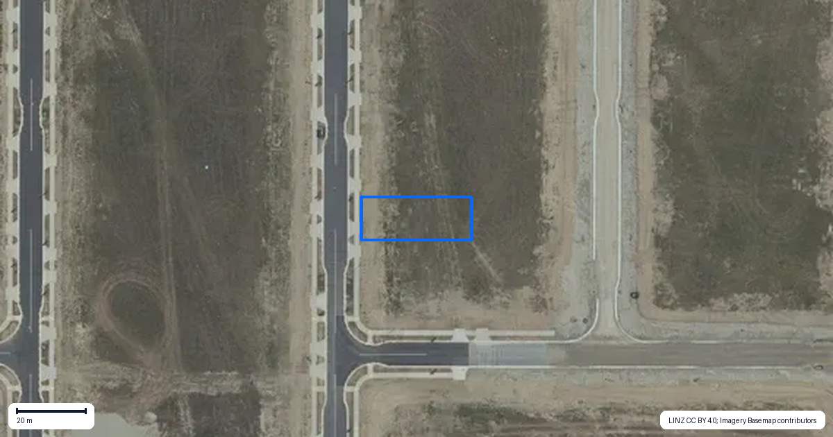 Property context map for 15 Waddell Street, Lake Hawea