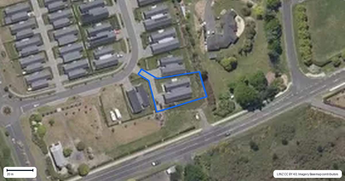 Property context map for 8 Sorrento Drive, Rangatira Park, Taupo