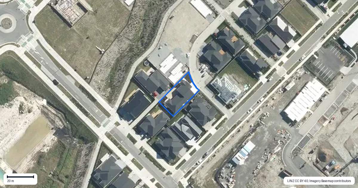 Property context map for 3 Rosetta Lane, Wainui