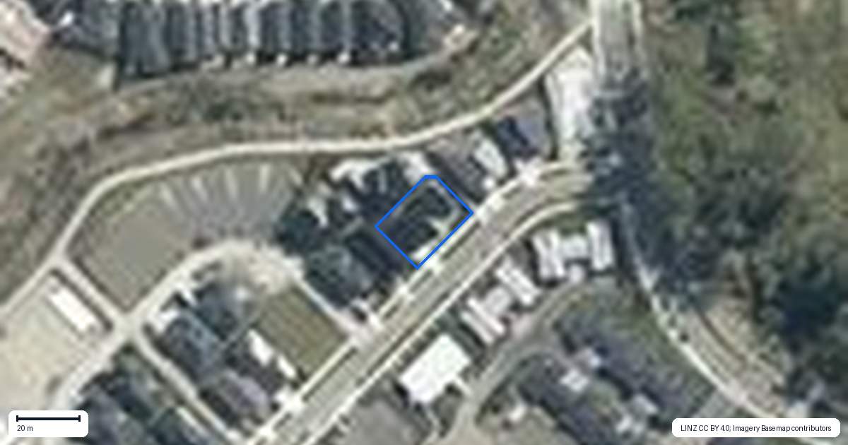 Property context map for 23 Kendall Road, Wainui