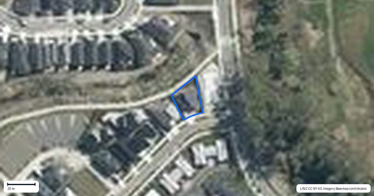 Property context map for 29 Kendall Road, Wainui