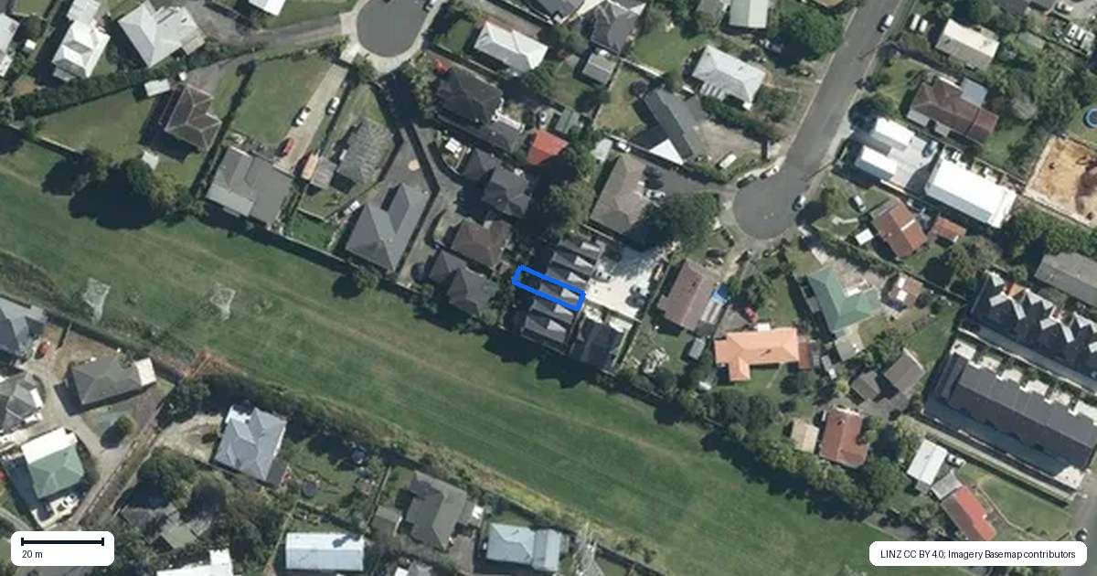 Property context map for 4/7 Allen Road, Mount Wellington, Auckland