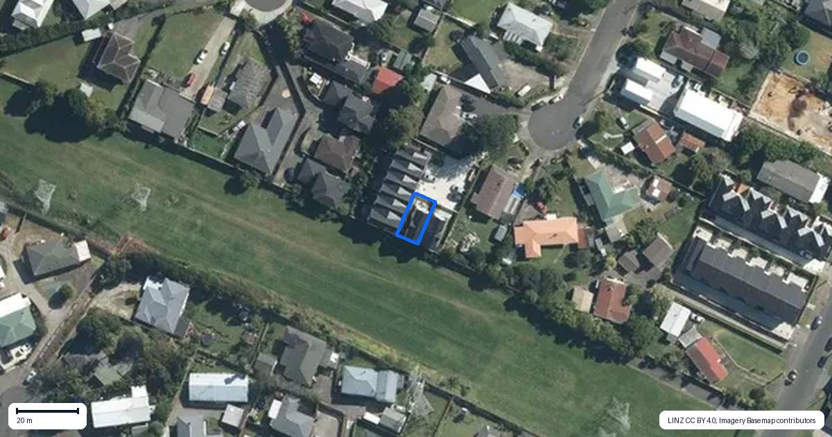 Property context map for 7/7 Allen Road, Mount Wellington, Auckland