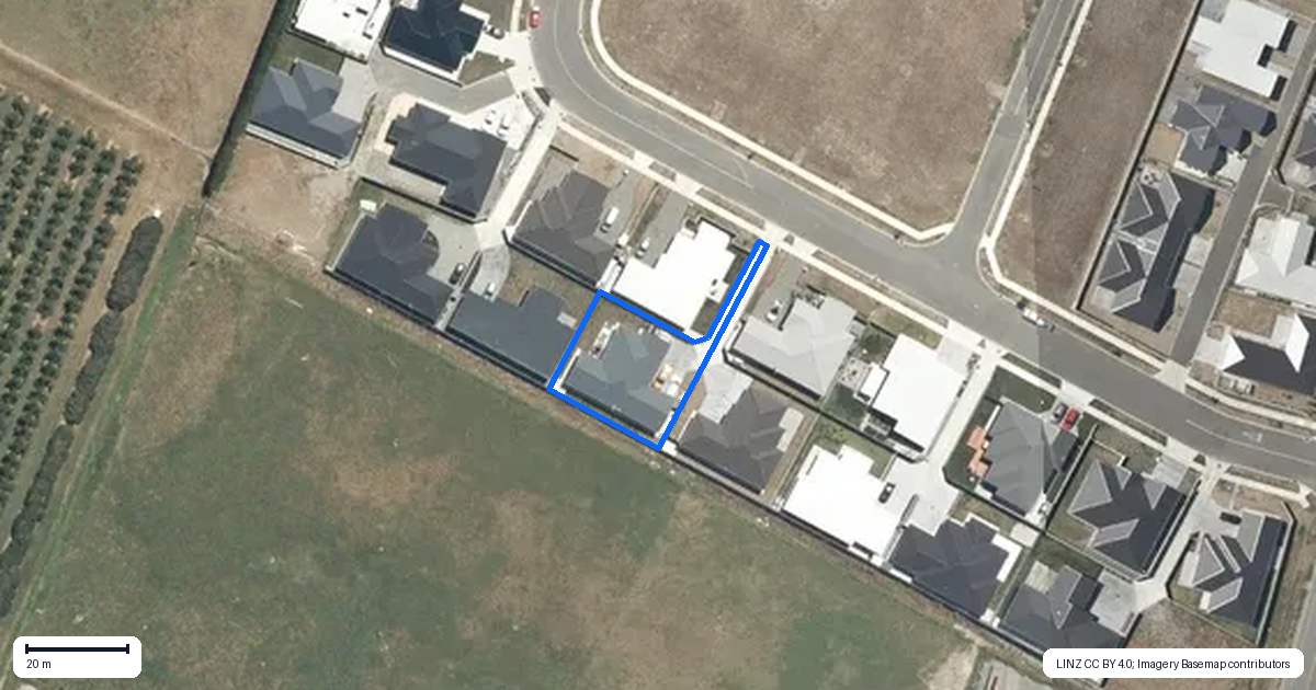Property context map for 23 Wai Whatu Street, Meeanee, Napier